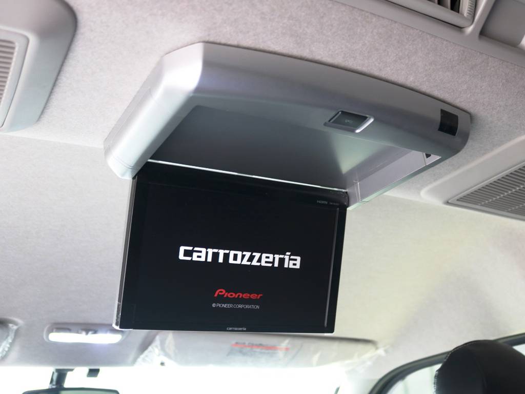 カロッツェリア　１０．２型　フリップダウンモニター！