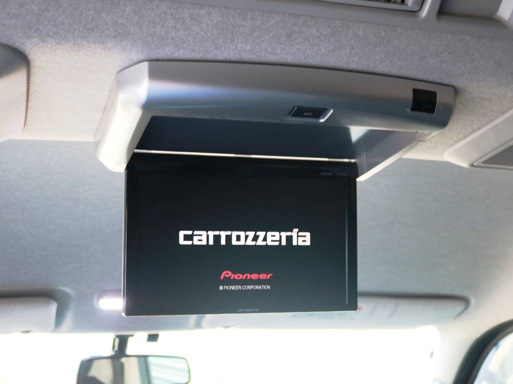 カロッツェリア　１０．２型　フリップダウンモニター♪