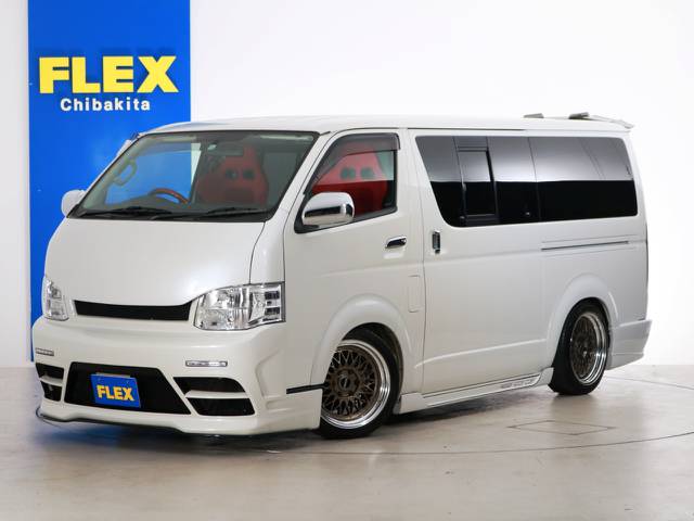 Ｈ２２年　買取直販　レジアスエース　Ｓ－ＧＬ　９．２万ｋｍ　４１５コブラフルエアロ！