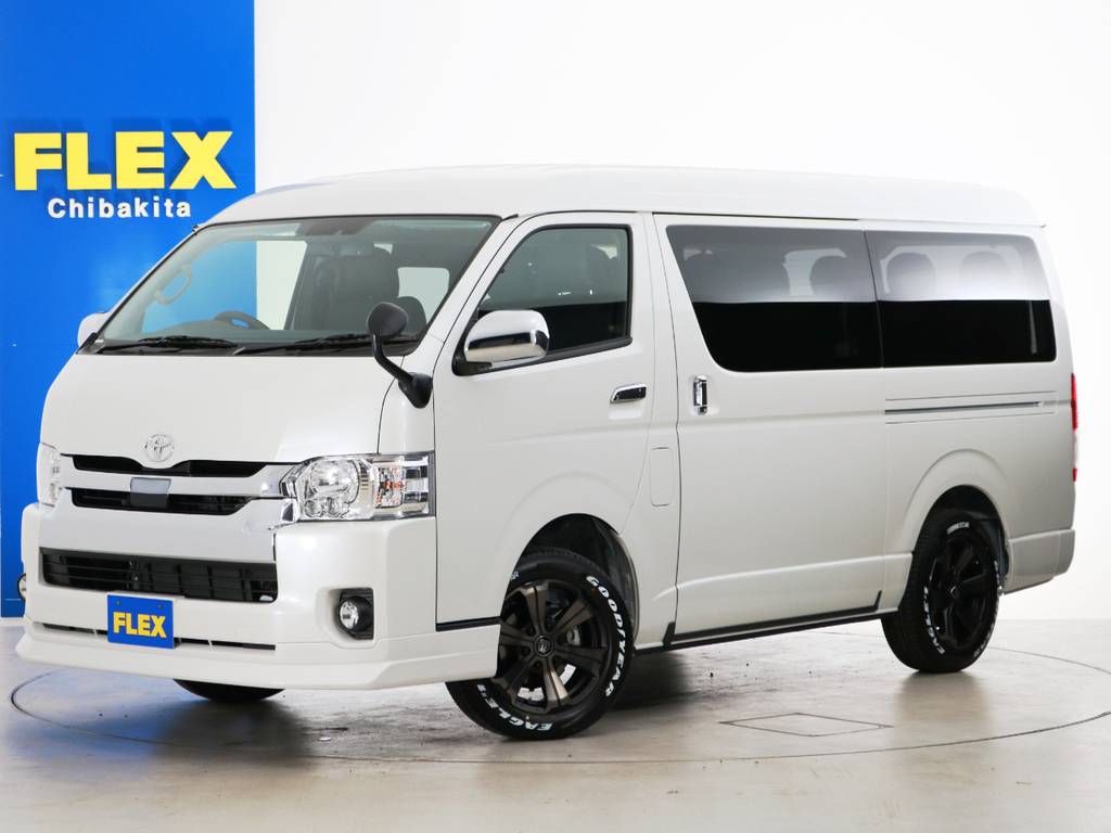 新車未登録　ハイエースワゴンＧＬ　ガソリン４ＷＤ　スタンダードＰＫＧ！