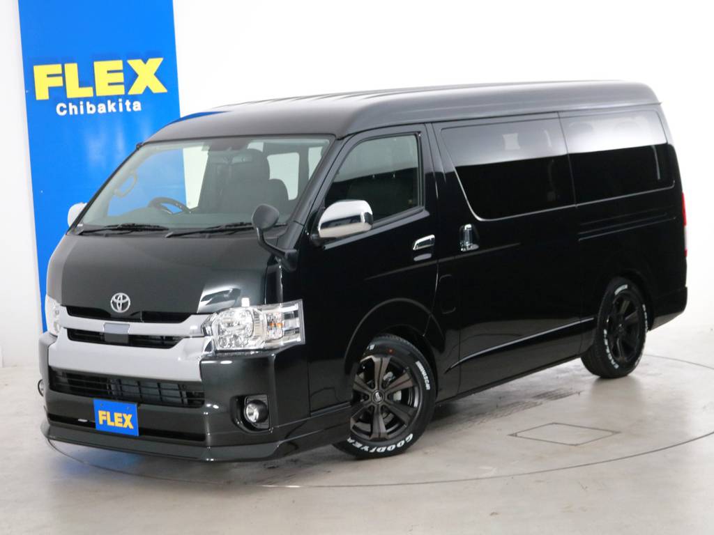 新車未登録　ハイエースワゴンＧＬ　ガソリン２ＷＤ　１０人乗り３ナンバー登録　スタンダードＰＫＧ！