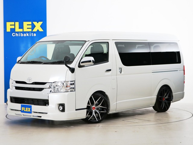 新車未登録　ハイエースワゴンＧＬ　ガソリン２ＷＤ　特別架装車ファインテックツアラー！