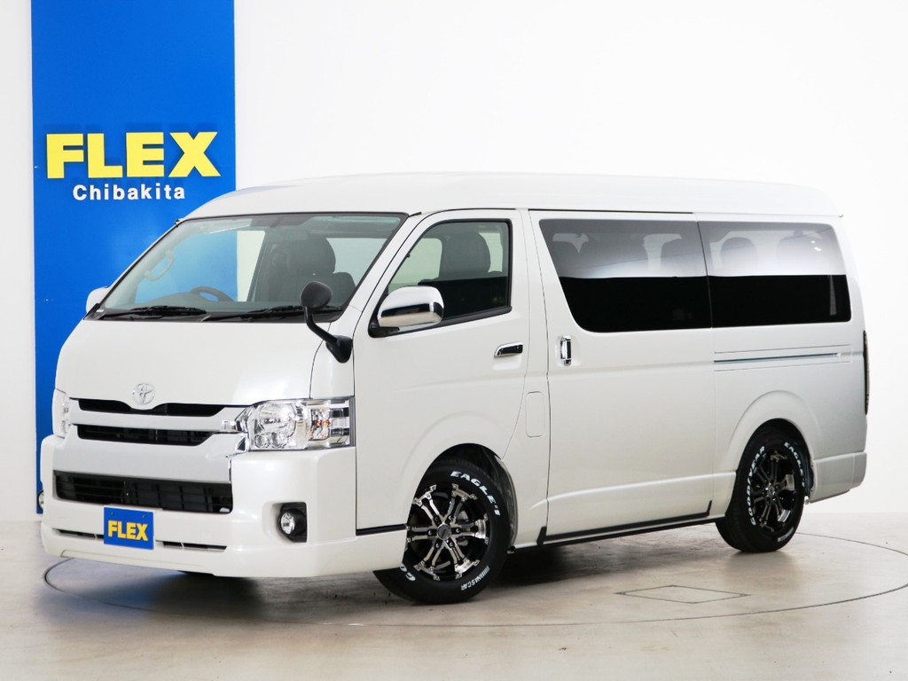 新車未登録　ハイエースワゴンＧＬ　ガソリン４ＷＤ　トヨタ車体特別架装車【ファインテックツアラー】！