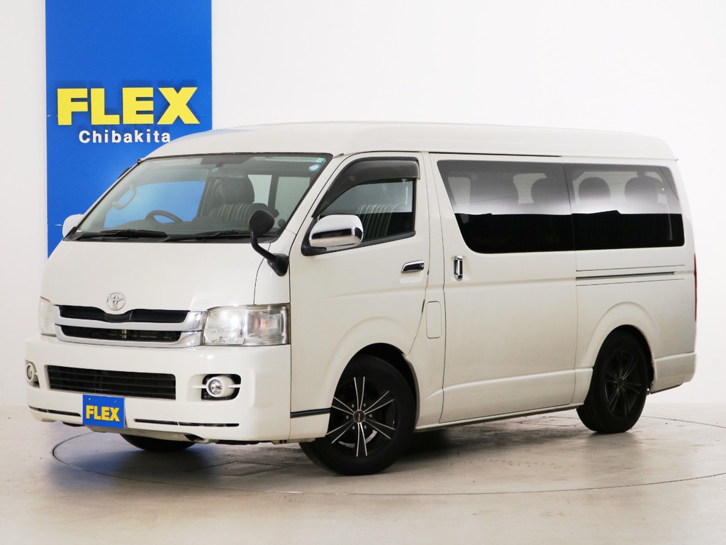 Ｈ２１年　買取直販　１４．７万ｋｍ　ハイエースワゴンＧＬ　ベッドカスタムＰＫＧ！