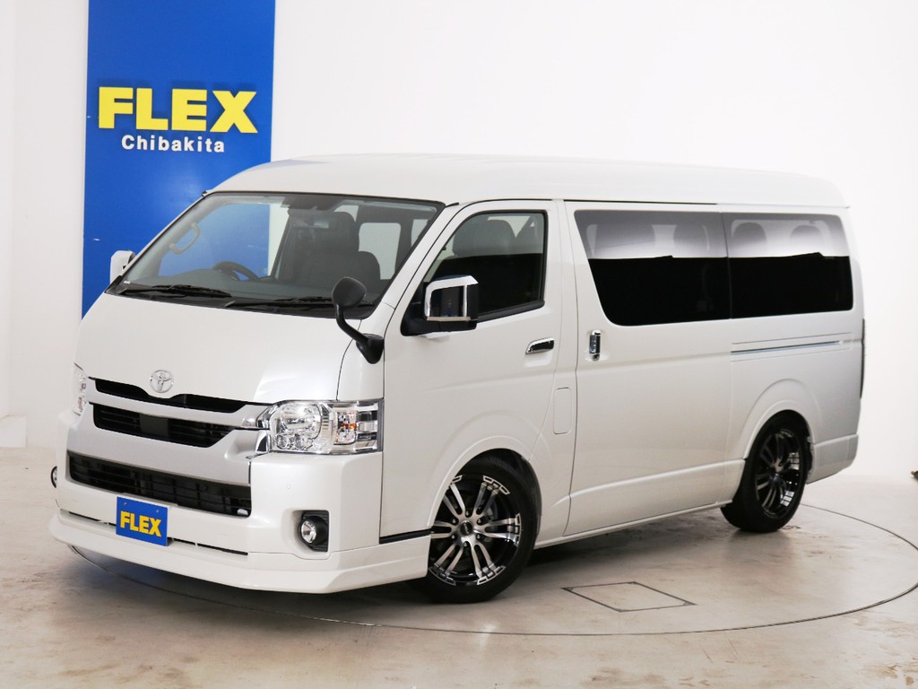新車未登録　ハイエースワゴンＧＬ　一部改良【新型】　ガソリン２ＷＤ　１０人乗り３ナンバー登録　スタンダードＰＫＧ！