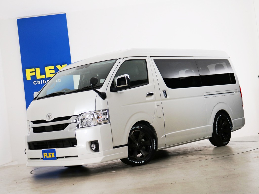 新車未登録　ハイエースワゴンＧＬ　一部改良後【新型】　ガソリン２ＷＤ　１０人乗り３ナンバー登録　スタンダードＰＫＧ！