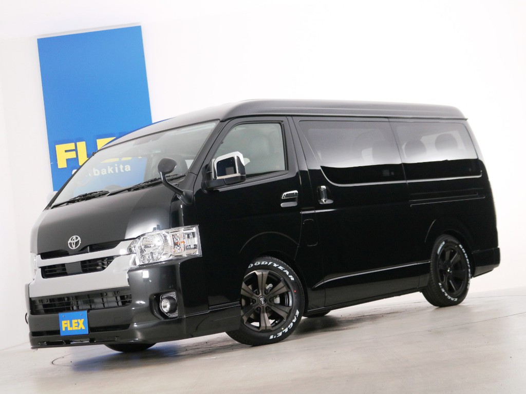 新車未登録　ハイエースワゴンＧＬ　一部改良後【新型】　特別架装車ファインテックツアラー　ガソリン２ＷＤ　１０人乗り３ナンバー登録！