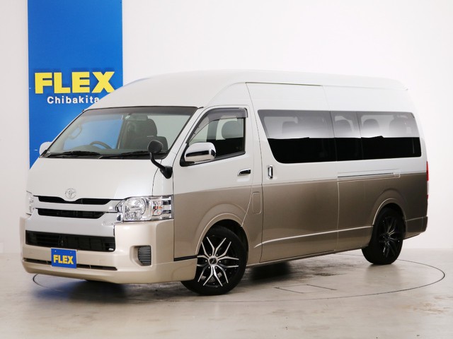 Ｈ３０年　買取直販　ハイエースワゴン　Ｇキャビン　ガソリン２ＷＤ　トヨタ車体特別架装車【ファインテックツアラー】！