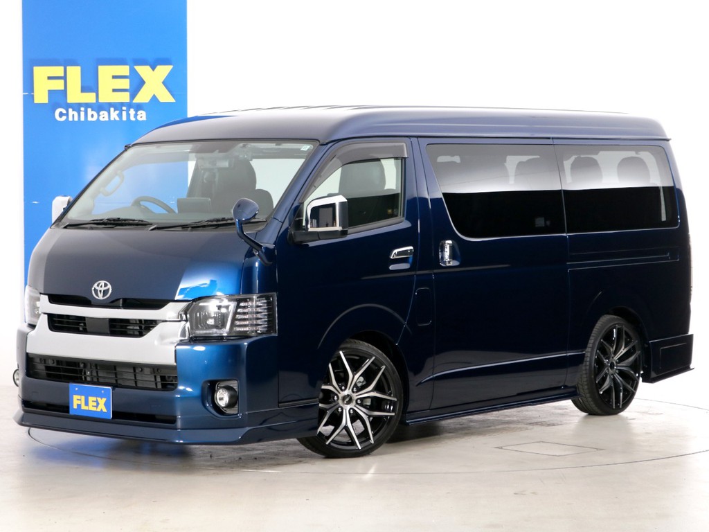 Ｒ２年　ハイエースワゴンＧＬ　ガソリン２ＷＤ　トヨタ車体特別架装車【ファインテックツアラー】！