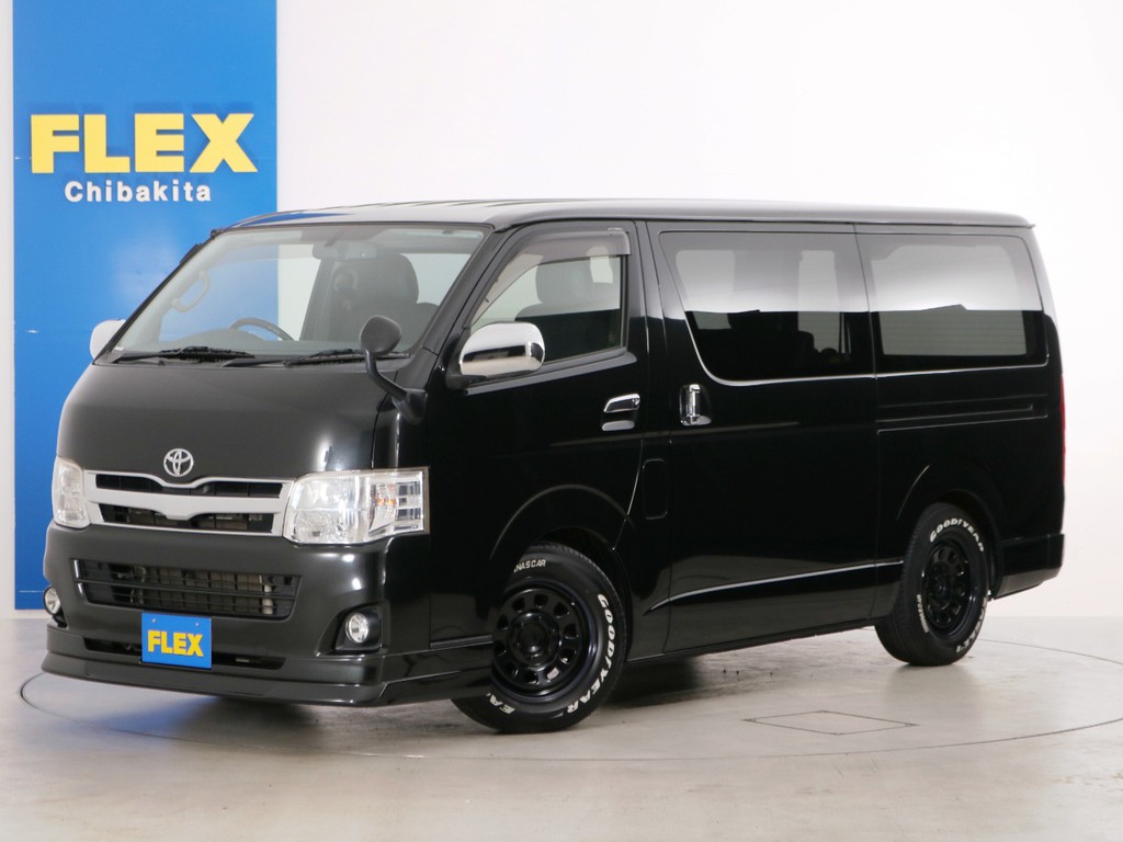 Ｈ２４年　買取直販　８．２万ｋｍ　ハイエースバン　Ｓ－ＧＬ　ガソリン２ＷＤ　ライトカスタムＰＫＧ！