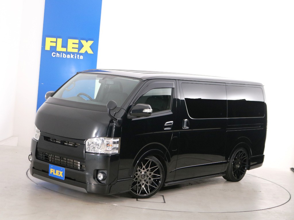 ハイエース200系ワゴン用リアウイング フレックス FLEX 新車外し FLEXハイエースパーツキャンペーン】開催！第1弾はリア