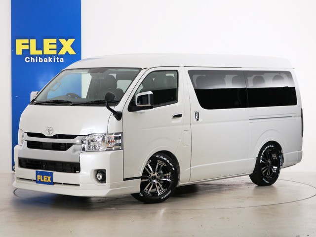新車未登録　ハイエースワゴンＧＬ　一部改良後　ガソリン２ＷＤ　ベッドカスタムＰＫＧ！