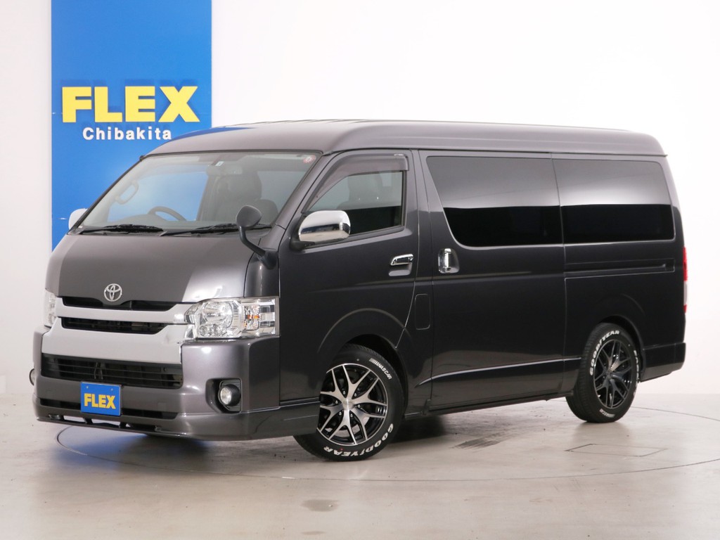 Ｈ２７年　買取直販　１０．２万ｋｍ　ハイエースバン　Ｓ－ＧＬ　ガソリン２ＷＤ　ベッドカスタムＰＫＧ！