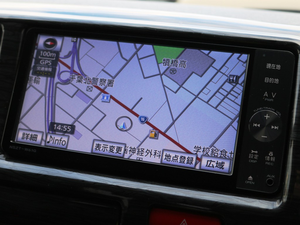 トヨタ純正　ＳＤナビ！ＤＶＤ再生可能・フルセグＴＶ対応♪