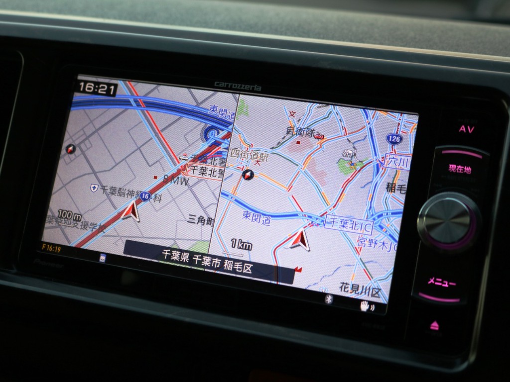 カロッツェリア　メモリーナビ！ＤＶＤ再生可能・フルセグＴＶ対応♪