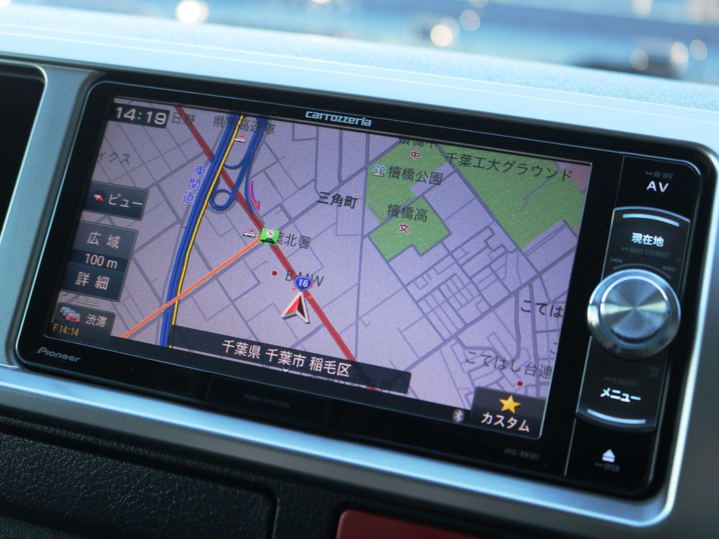 カロッツェリア　メモリーナビ！ＤＶＤ再生可能・フルセグＴＶ対応♪