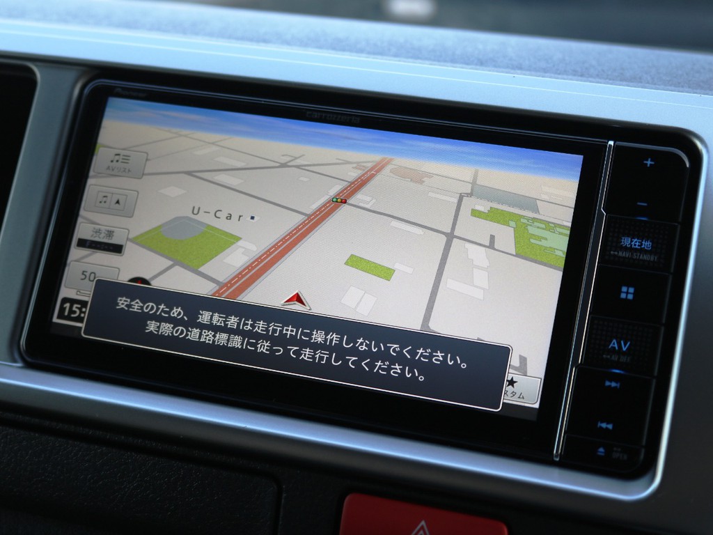 カロッツェリア　メモリーナビ！ＤＶＤ再生可能・フルセグＴＶ対応♪