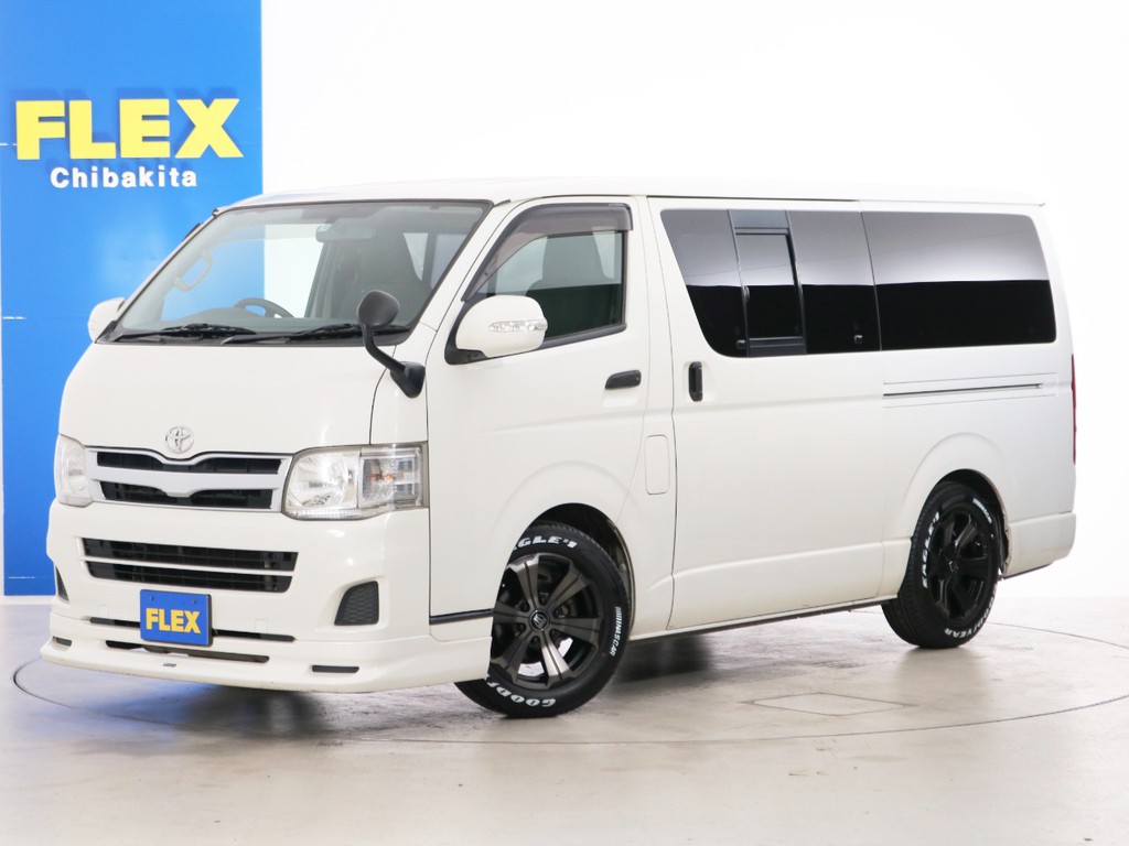 Ｈ２３年　買取直販　１９．２万ｋｍ　ハイエースバン　ＤＸ　ＧＬパッケージ　ＤＴ２ＷＤ　ライトカスタムＰＫＧ！