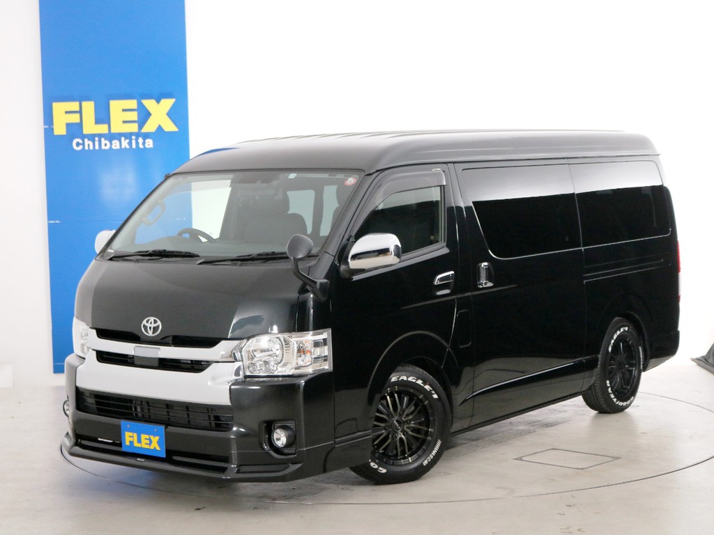 Ｈ２９年　買取直販　０．９万ｋｍ　ハイエースワゴンＧＬ　１０人乗り３ナンバー登録　ガソリン２ＷＤ　スタンダードＰＫＧ！