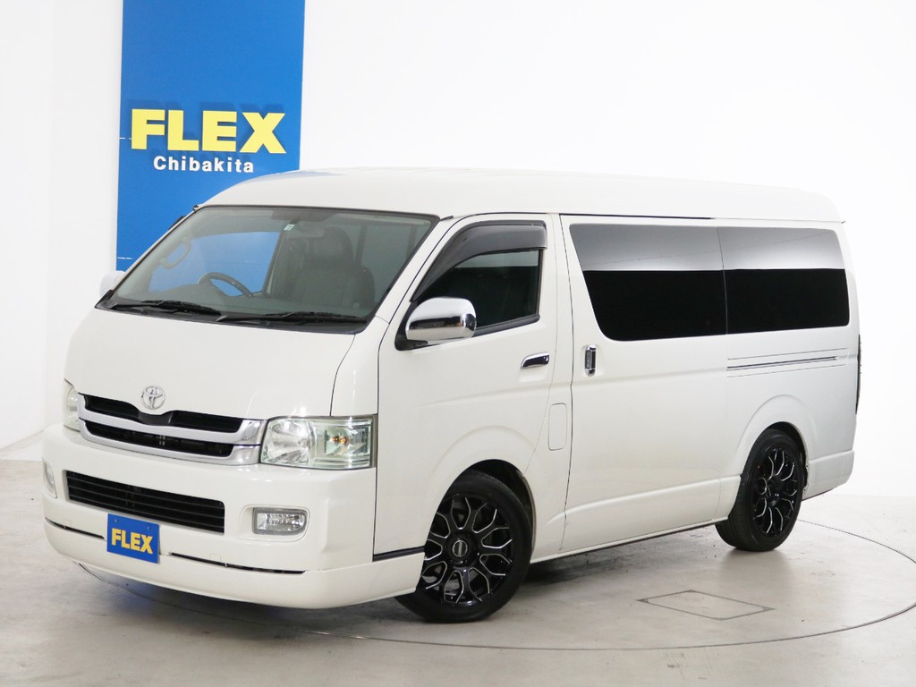 Ｈ２２年　買取直販　１１．２万ｋｍ　ハイエースワゴンＧＬ　１０人乗り３ナンバー登録　ガソリン２ＷＤ　ベッドカスタムＰＫＧ！