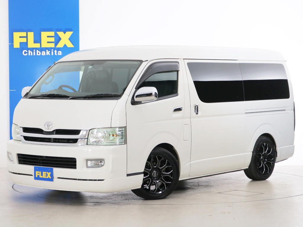 Ｈ２２年　買取直販　１１．２万ｋｍ　ハイエースワゴンＧＬ　　ガソリン２ＷＤ　ベッドカスタムＰＫＧ！