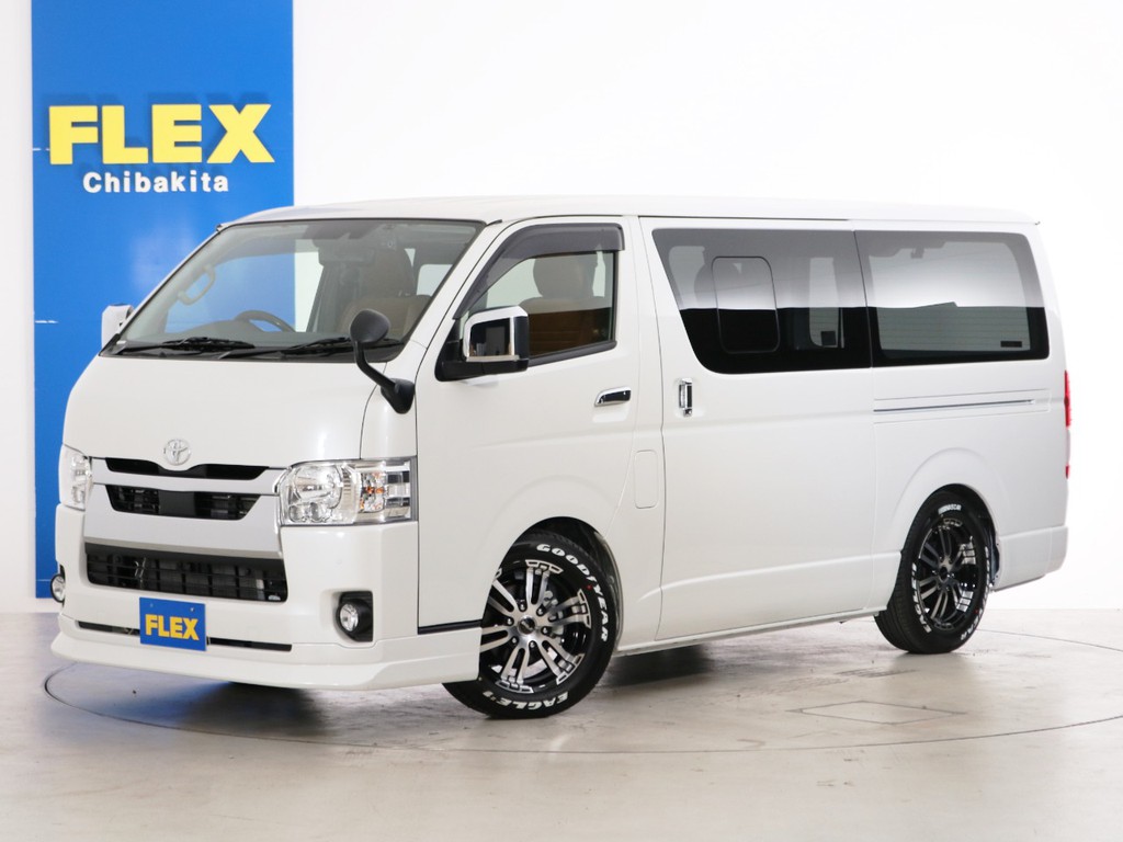 Ｒ２年　買取直販　０．１万ｋｍ　ハイエースバン　Ｓ－ＧＬ　ガソリン２ＷＤ　ベッドカスタムＰＫＧ！