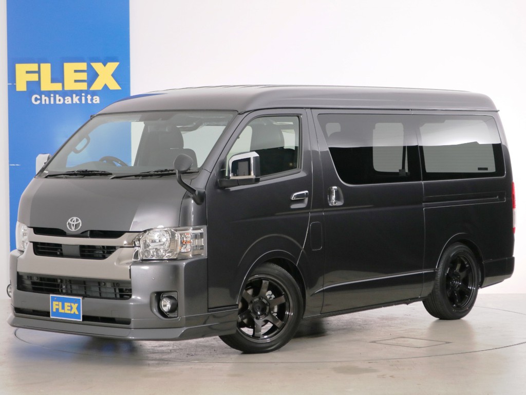 新車未登録　ハイエースバン　ワイド　Ｓ－ＧＬ　ＤＰⅡ　ＤＴ２ＷＤ　カスタムＰＫＧ！