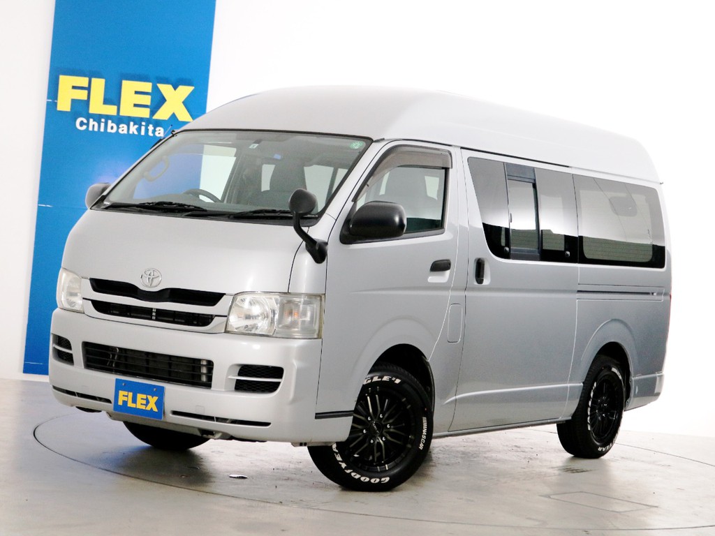 Ｈ２１年　２．２万ｋｍ　ハイエースバン　ＤＸ　ＧＬパッケージ　ハイルーフ　ガソリン２ＷＤ　６人乗り１ナンバー登録　ライトカスタムＰＫＧ！