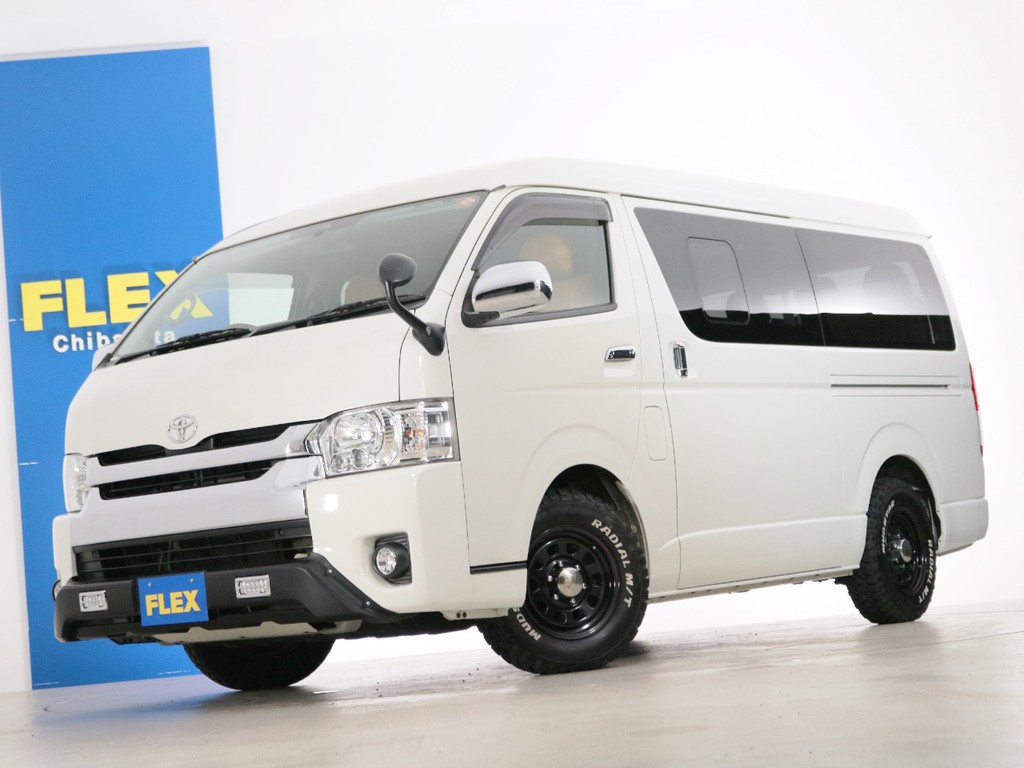 Ｈ２８年　９．３万ｋｍ　ハイエースワゴンＧＬ　１０人乗り３ナンバー登録　ガソリン２ＷＤ　スタンダードＰＫＧ！