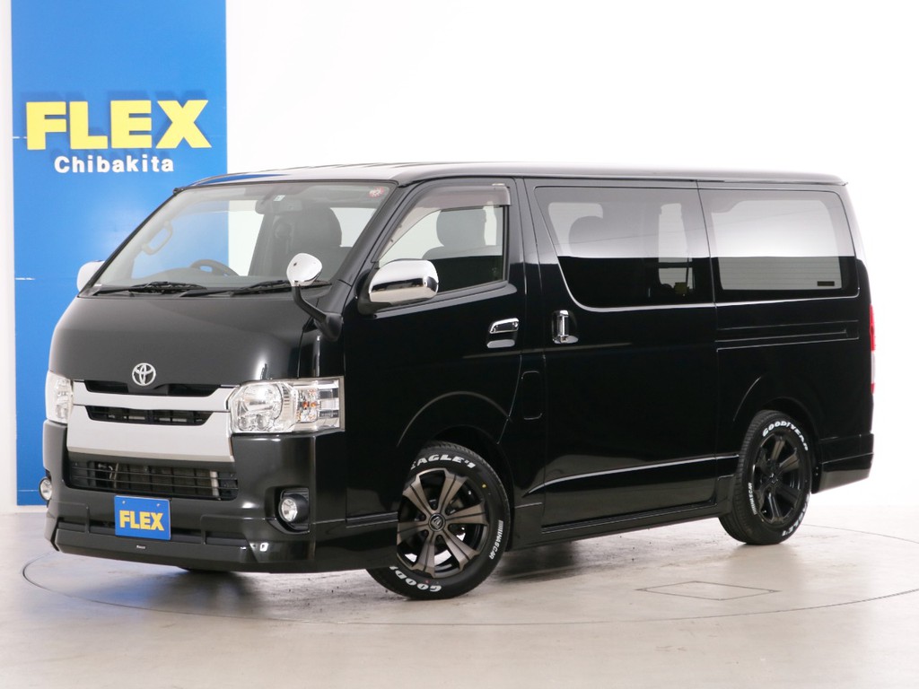 Ｈ２６年　買取直販　６．４万ｋｍ　ハイエースバン　Ｓ－ＧＬ　ガソリン２ＷＤ　モデリスタフルエアロＰＫＧ！