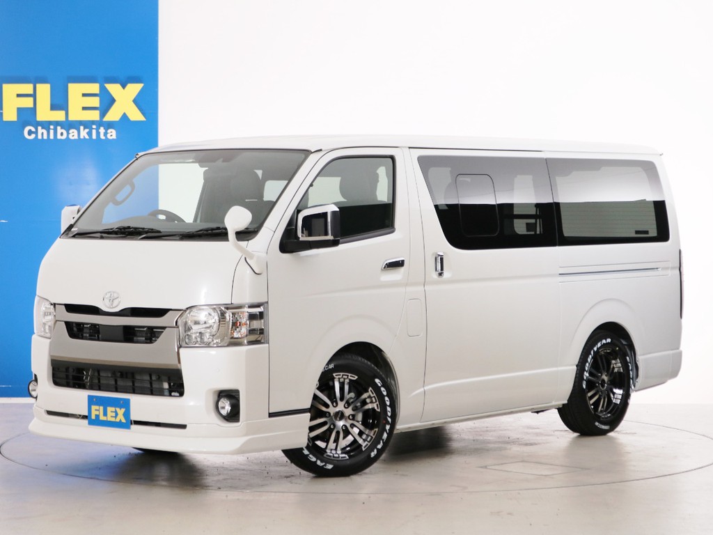 新車未登録　一部改良後　ハイエースバン　Ｓ－ＧＬ　特別仕様車【ダークプライムⅡ】　ガソリン２ＷＤ　ライトカスタムＰＫＧ！