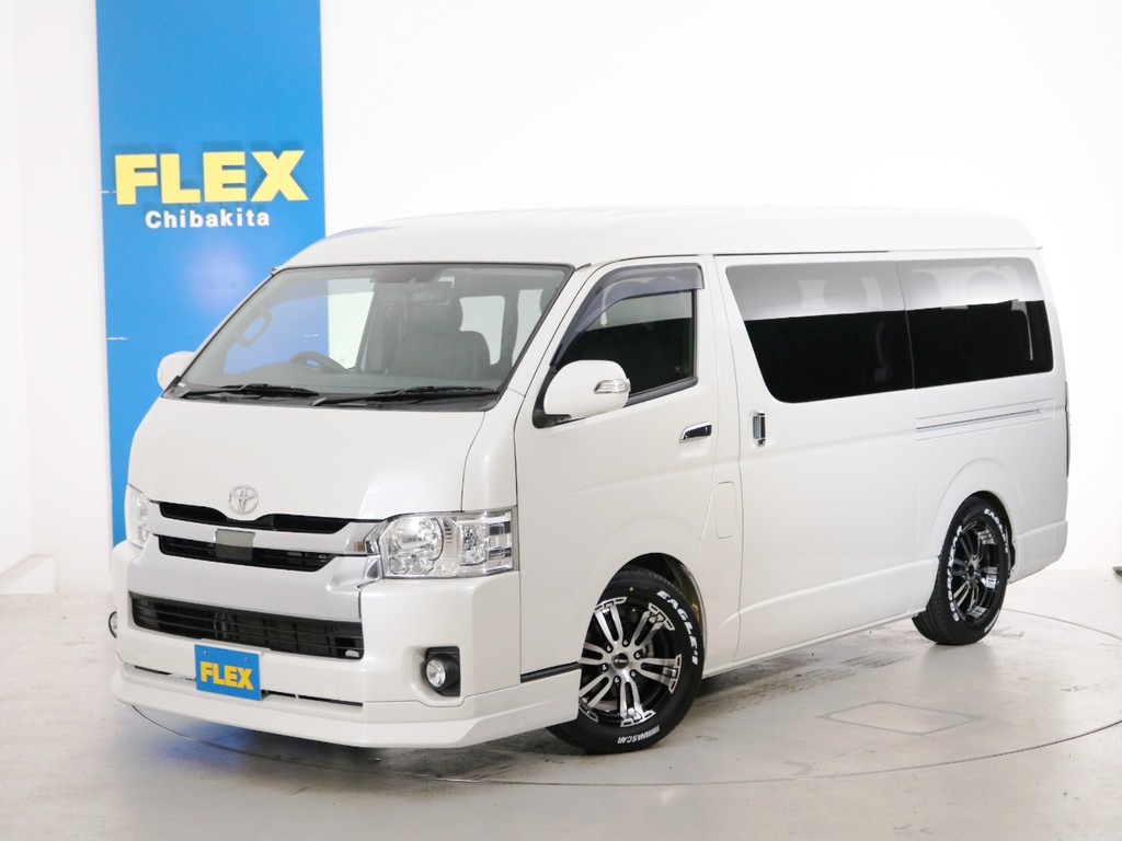 Ｈ３０年　買取直販　ハイエースワゴンＧＬ　０．６万ｋｍ　ガソリン２ＷＤ　１０人乗り３ナンバー登録　スタンダードＰＫＧ！