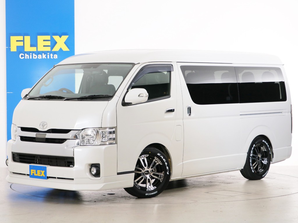 Ｈ３０年　買取直販　０．６万ｋｍ　ハイエースワゴンＧＬ　ガソリン２ＷＤ　スタンダードＰＫＧ！