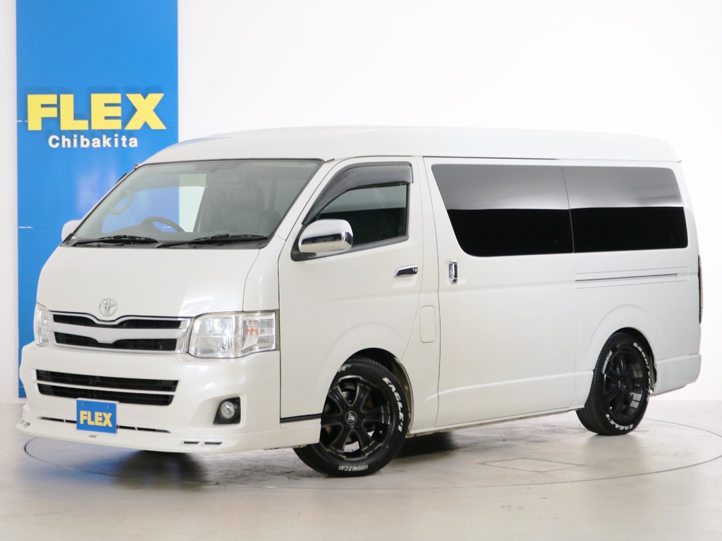 Ｈ２２年　１１．９万ｋｍ　買取直販　ハイエースワゴンＧＬ　ガソリン２ＷＤ　スタンダードＰＫＧ！
