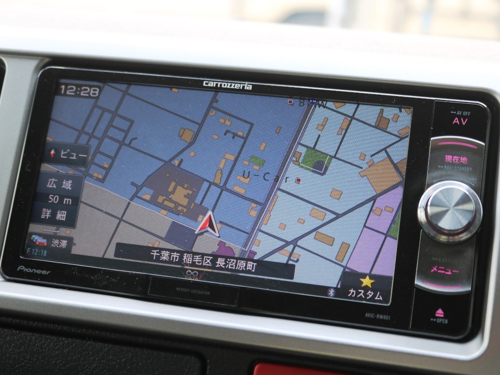 カロッツェリア　メモリーナビ！ＤＶＤ再生可能・フルセグＴＶ対応♪