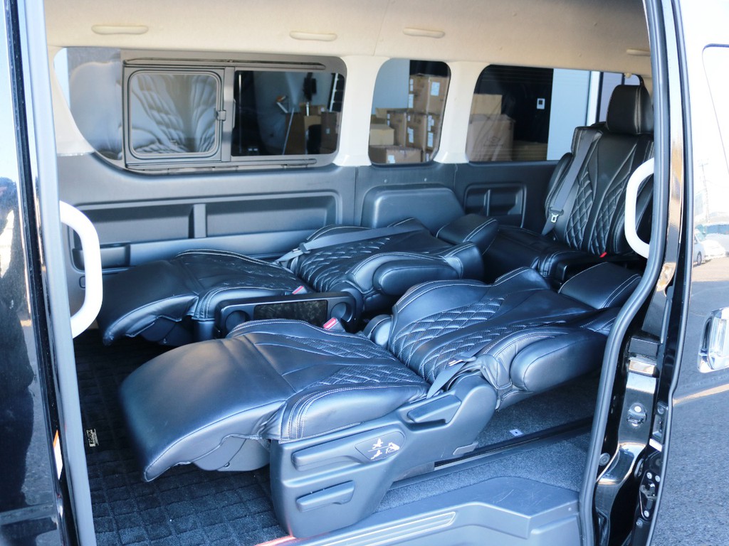 フルリクライニング展開時の状態！