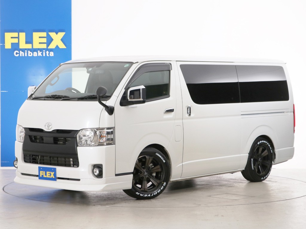 Ｒ３年　３．６万ｋｍ　ハイエースバン　Ｓ－ＧＬ　ＤＰⅡ　ＤＴ２ＷＤ　ライトカスタムＰＫＧ！