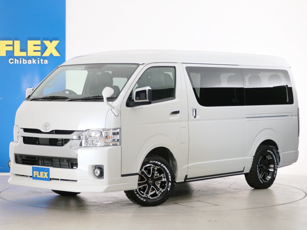 新車未登録　ハイエースワゴンＧＬ　ガソリン４ＷＤ　ＦＬＥＸオリジナル内装アレンジ【Ｖｅｒ１】！