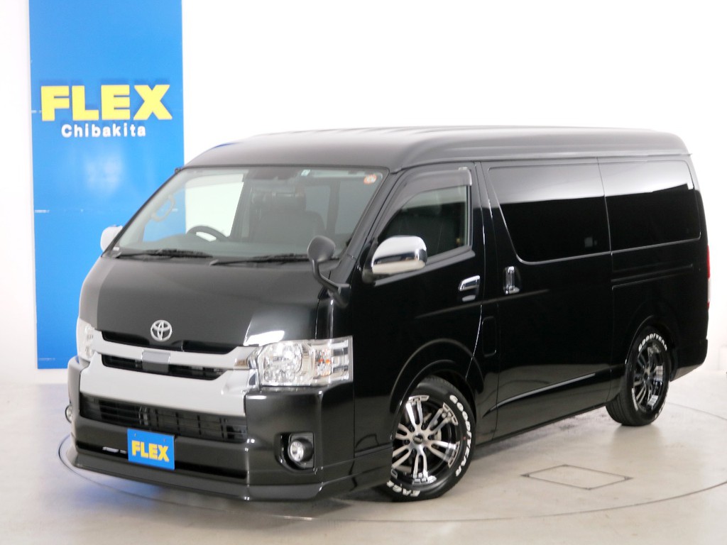 Ｈ３１年　２．５万ｋｍ　ハイエースワゴンＧＬ　ガソリン２ＷＤ　１０人乗り３ナンバー登録　スタンダードＰＫＧ！