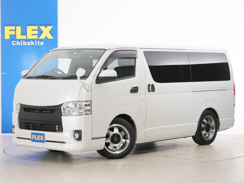 Ｈ２９年　買取直販　８．８万ｋｍ　ハイエースバン　Ｓ－ＧＬ　ライトカスタムＰＫＧ！