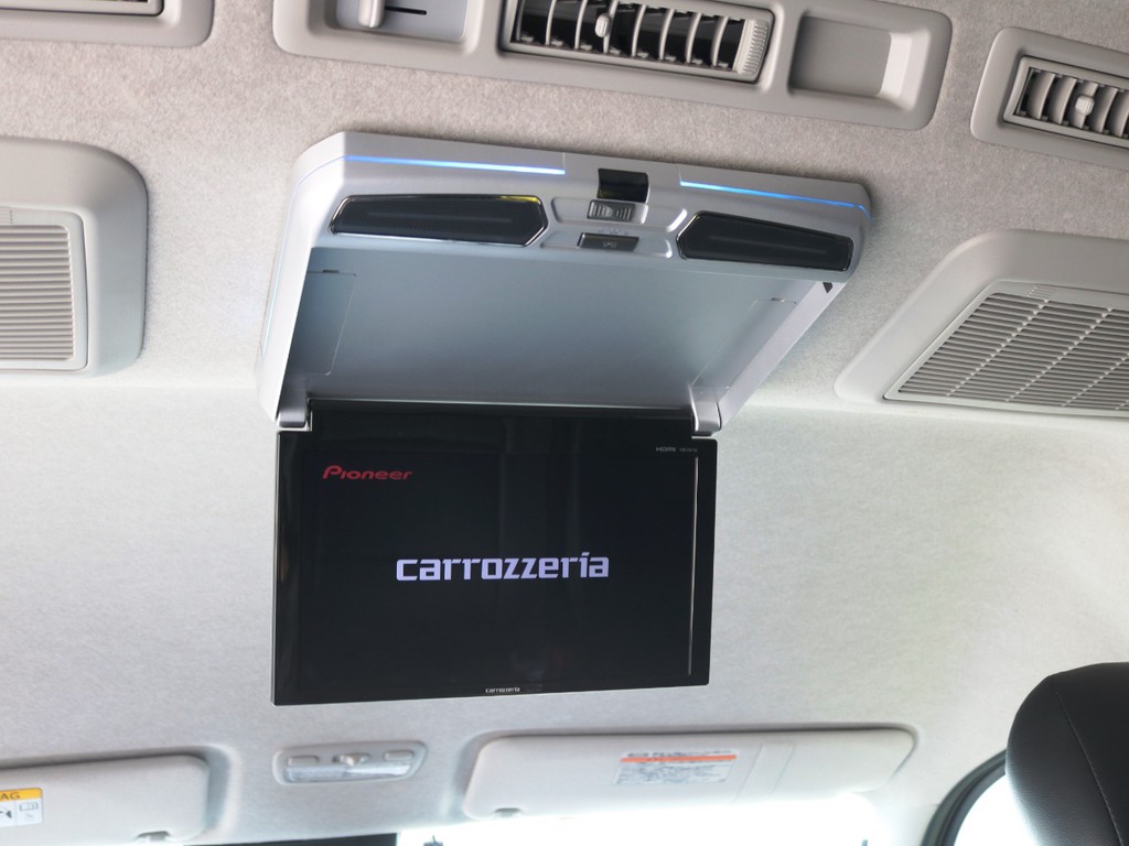 カロッツェリア　１０．２型　フリップダウンモニター！