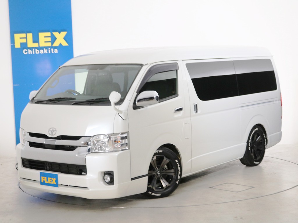Ｈ３１年　買取直販　１．８万ｋｍ　ハイエースワゴンＧＬ　ガソリン２ＷＤ　１０人乗り３ナンバー登録　内装アレンジ【アレンジＲ１】！