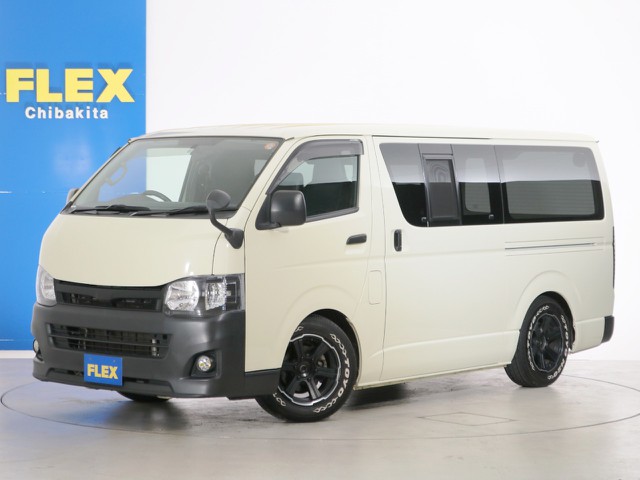 Ｈ２３年　買取直販　９．４万ｋｍ　ハイエースバン　ＤＸ　ガソリン２ＷＤ　ベッドカスタムＰＫＧ！
