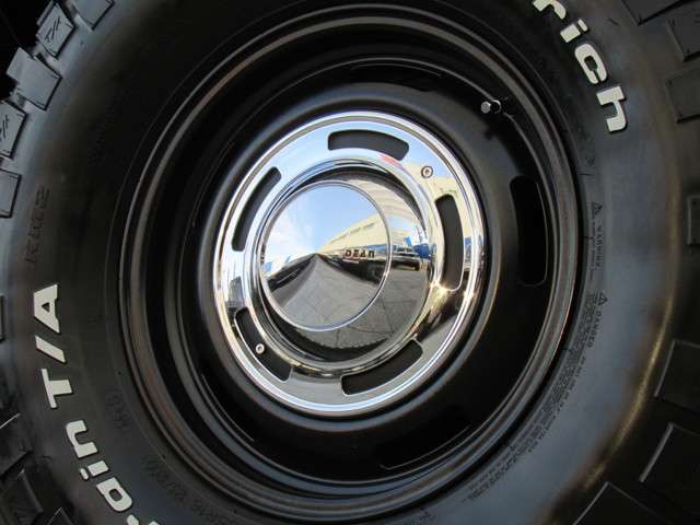 新品ＤＥＡＮホイール＆新品ＢＦマットタイヤ！