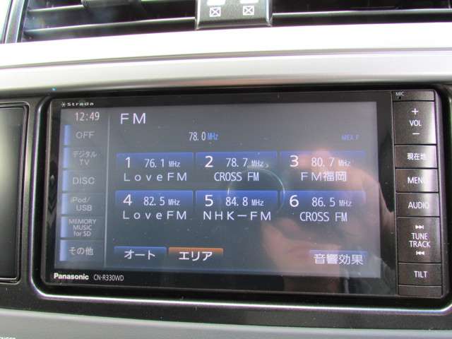 ＳＤナビ＆ＥＴＣ＆バックカメラまで付いています！