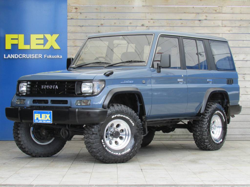 ランクル７８プラド希少５速ＭＴ車が低走行車をベースにノーマルからフルコンプリートで完成しました！