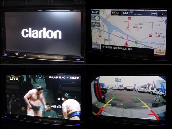ナビやバックカメラもインストール済み！