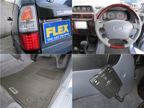 新品ウッドコンビハンドルや新品ＦＬＥＸオリジナルフロアマットもインストール済み！