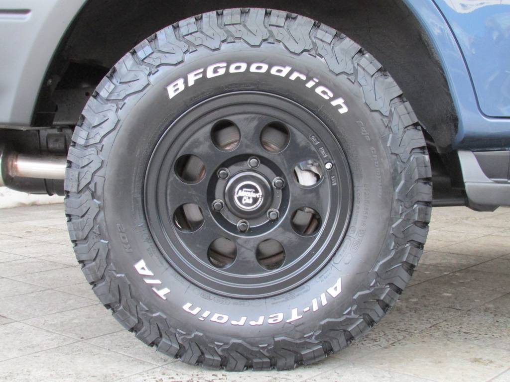 ジムライン１６インチＡＷにＢＦグッドリッチＡＴタイヤをそれぞれ新品インストール！