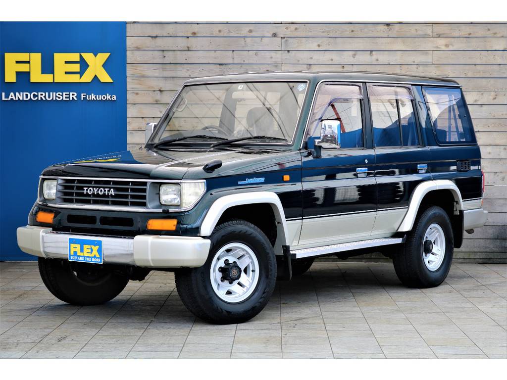 ランクル７８プラドがフルノーマルで入庫です！程度も良好ですが、カスタムのベース車としてもいかがでしょうか？
